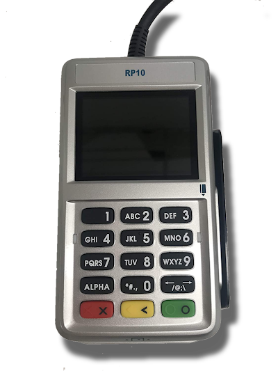 First Data RP10 Pin Pad